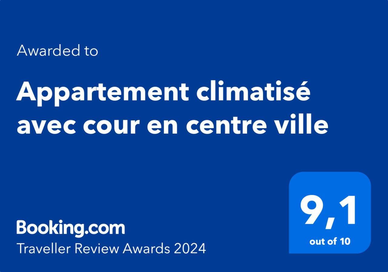 Appartement Climatise Avec Cour En Centre Ville كارْبُنْترا المظهر الخارجي الصورة